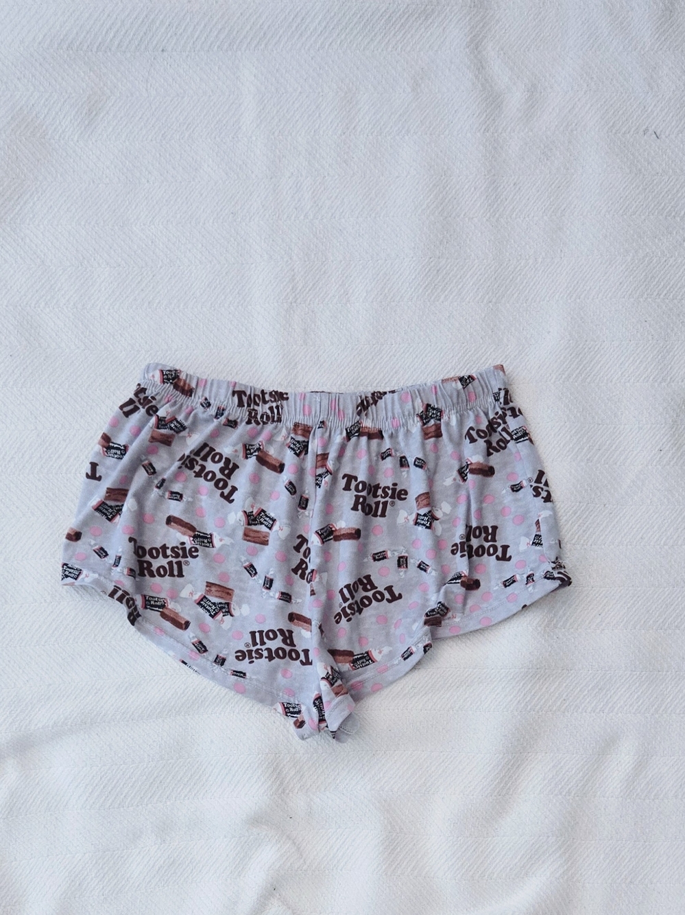 Toostie Roll Lounge Shorts - Light Purple/Pink